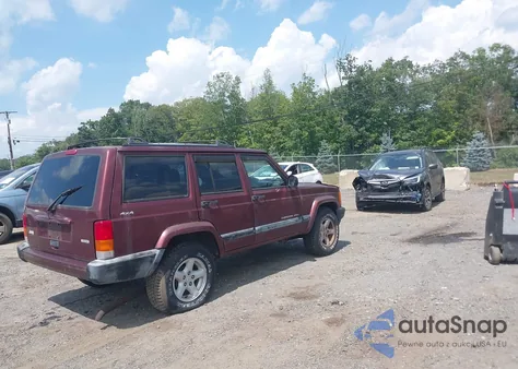 2000 Jeep Cherokee Sport z USA, uszkodzony, nr VIN 1J4FF48S1YL256206